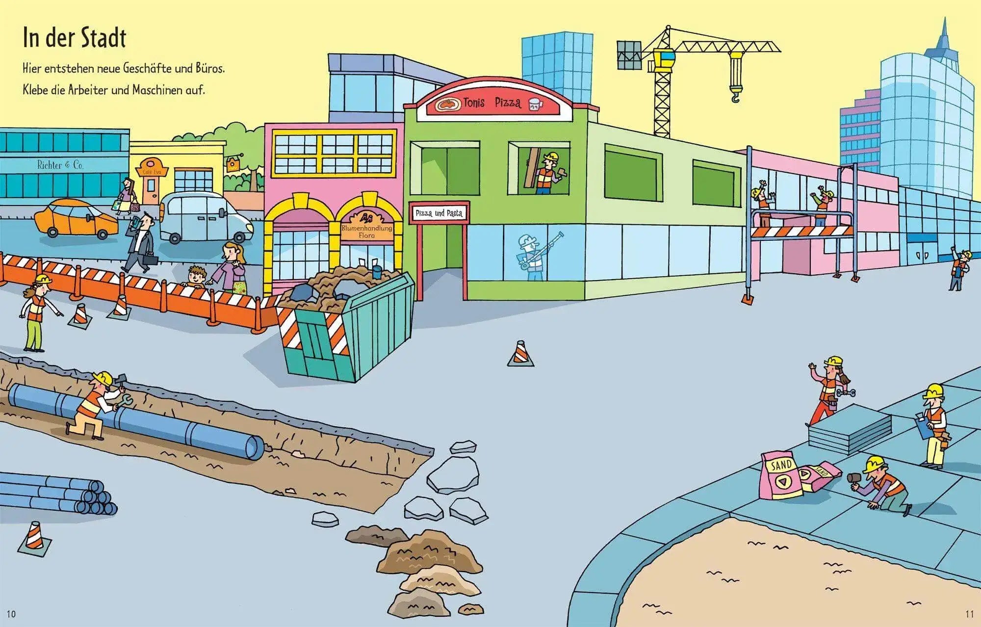 mein-erstes-stickerbuch-auf-der-baustelle-mit-uber-130-stickern-kunstundspiel-4 - kunstundspiel 