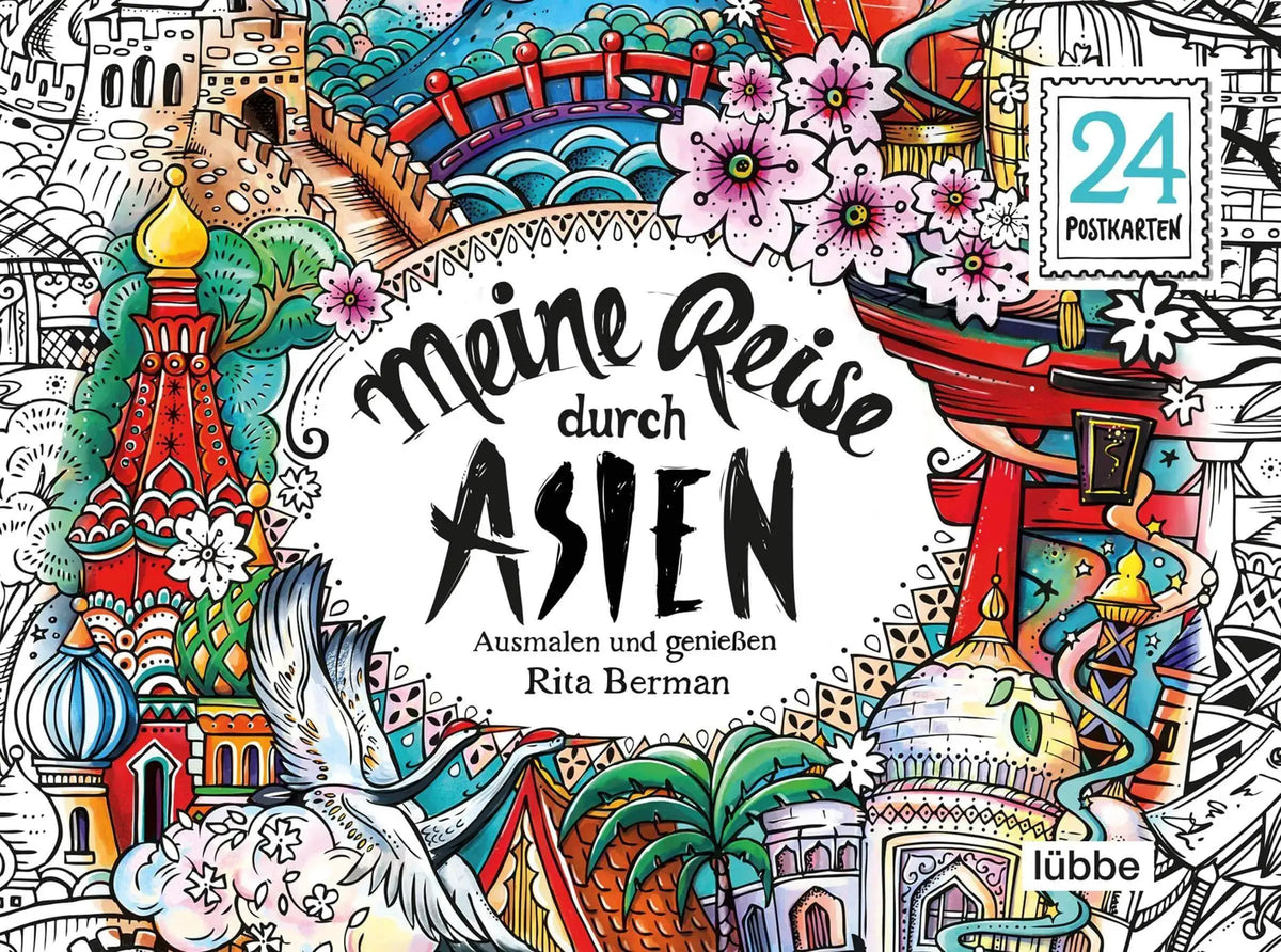 meine-reise-durch-asien-ausmalen-und-geniessen-24-postkarten-kunstundspiel-1 - kunstundspiel 