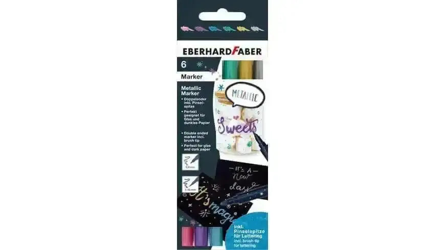 Metallic Marker - 6er Eberhard Faber