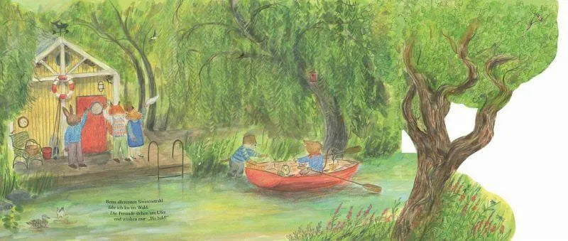 Mit Maus auf dem Fluss Antje Kunstmann Verlag
