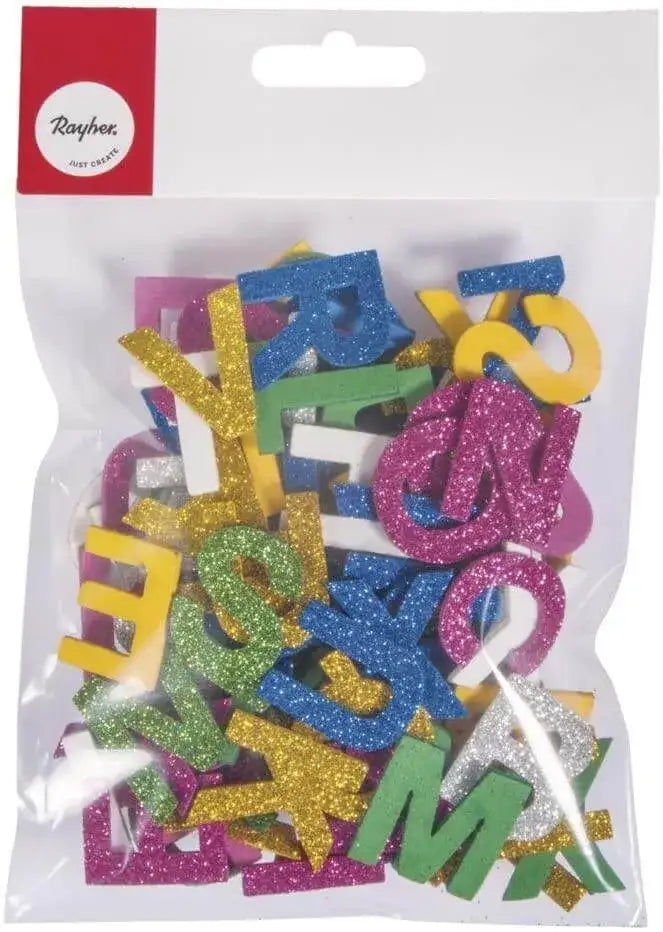 moosgummi-buchstaben-glitter-kunstundspiel-1 - kunstundspiel 