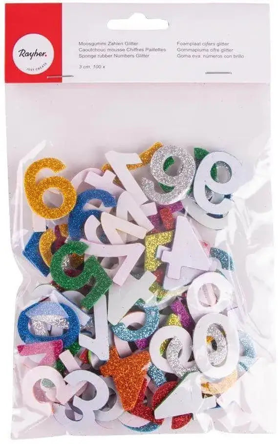 moosgummi-zahlen-glitter-kunstundspiel-2 - kunstundspiel 