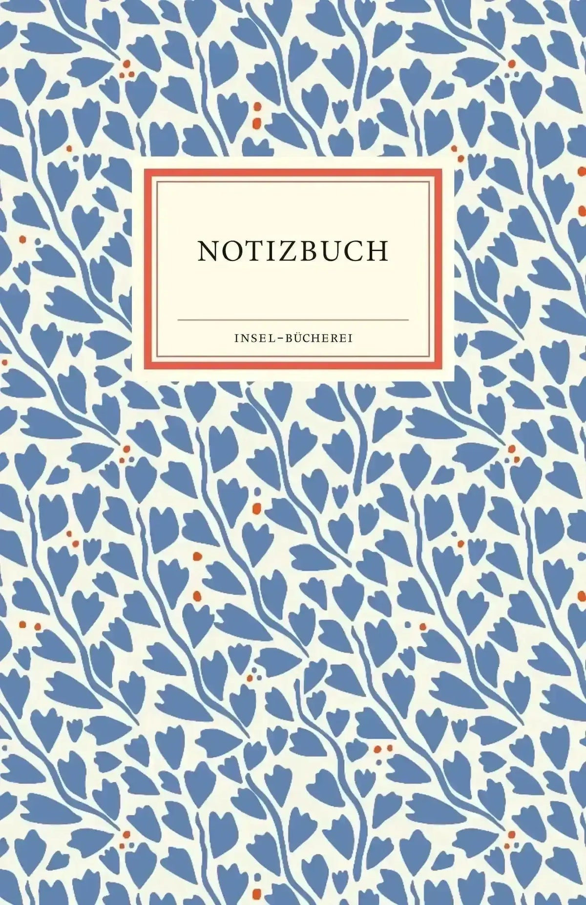 Notizbuch kleine - blaue Ranken - 9783458644415 Insel Verlag