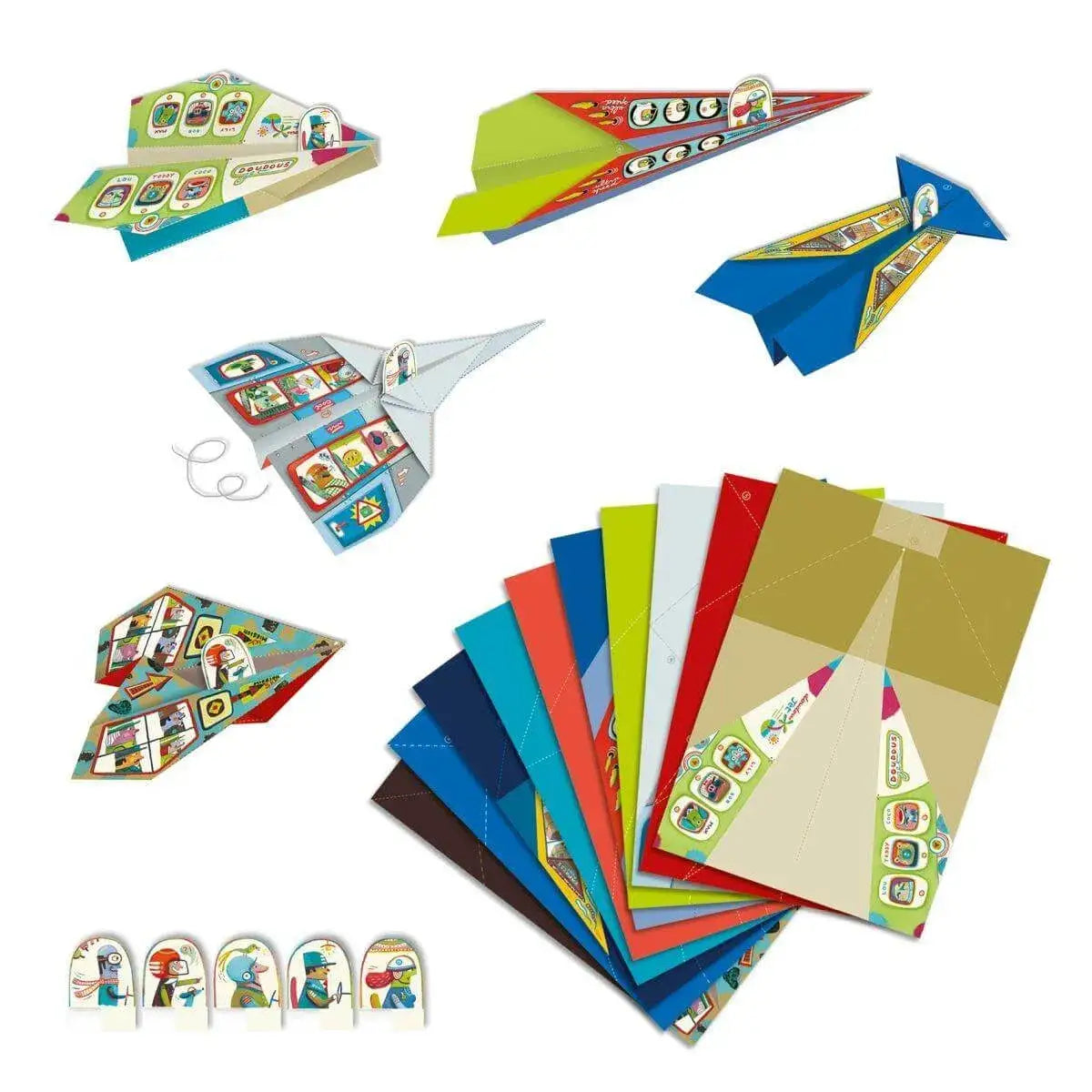 origami-flugzeuge-kunstundspiel-2 - kunstundspiel 