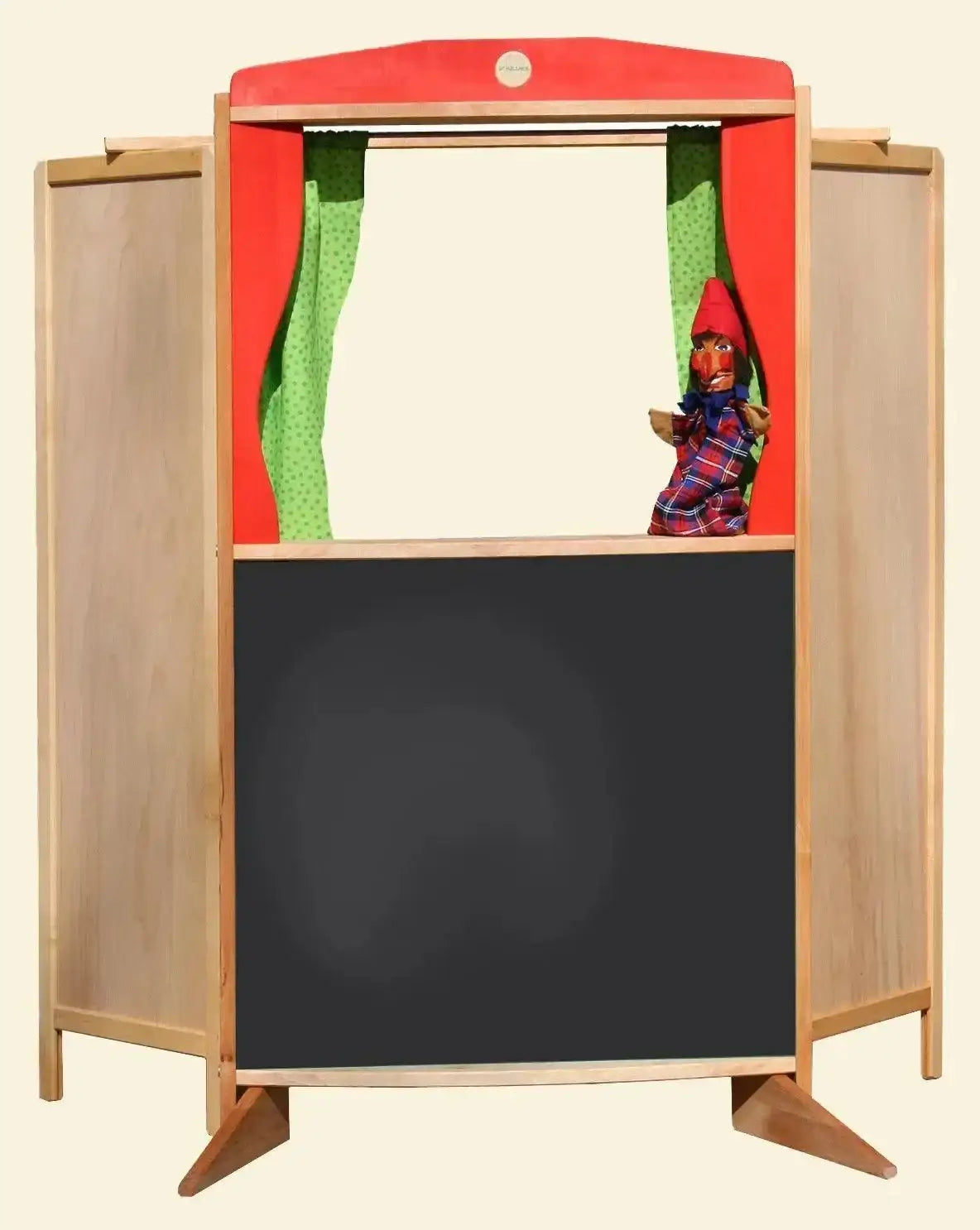 Puppentheater Theater mit Tafel Kasperletheater - 1040 Schöllner