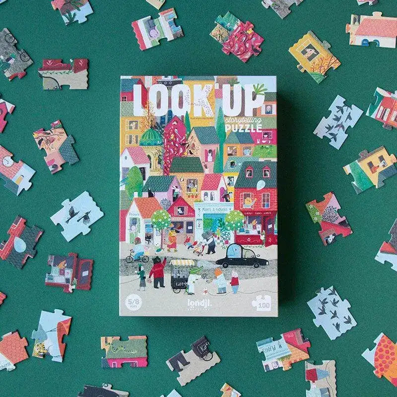 puzzle-100-teile-look-up-kunstundspiel-1 - kunstundspiel 