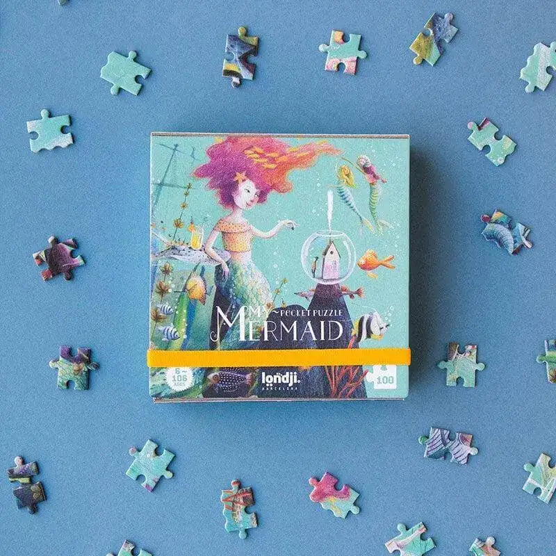 puzzle-100-teile-pocket-mermaid-kunstundspiel-1 - kunstundspiel 