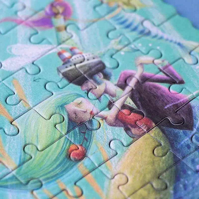 puzzle-100-teile-pocket-mermaid-kunstundspiel-3 - kunstundspiel 