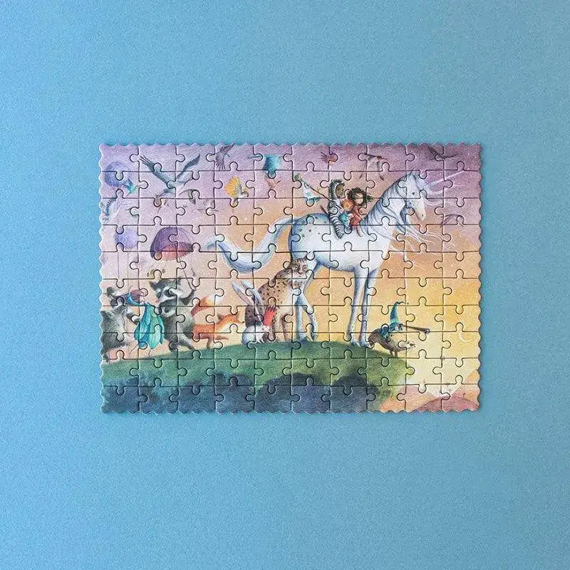 puzzle-100-teile-pocket-unicorn-kunstundspiel-2 - kunstundspiel 