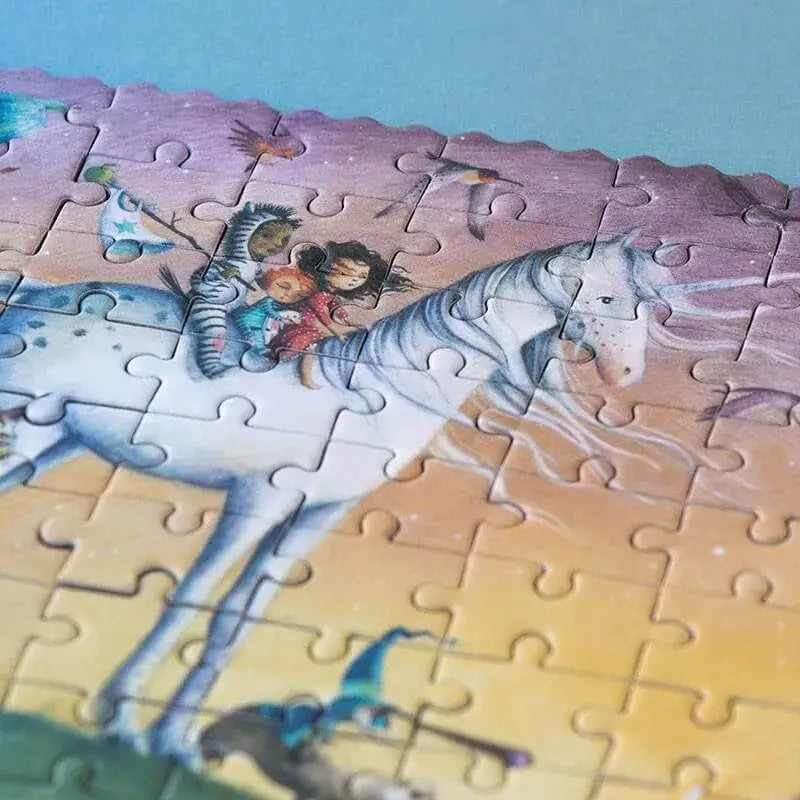 puzzle-100-teile-pocket-unicorn-kunstundspiel-3 - kunstundspiel 