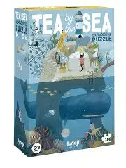 puzzle-100-teile-tea-by-the-sea-kunstundspiel-1 - kunstundspiel 