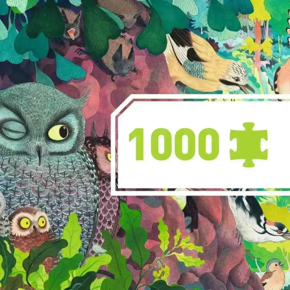 puzzle-1000-teile-eulen-and-vogel-kunstundspiel-1 - kunstundspiel 
