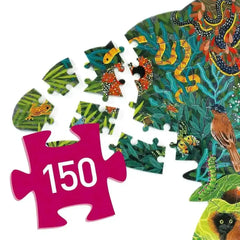 puzzle-150-teile-art-chamaleon-kunstundspiel-50675 - kunstundspiel 