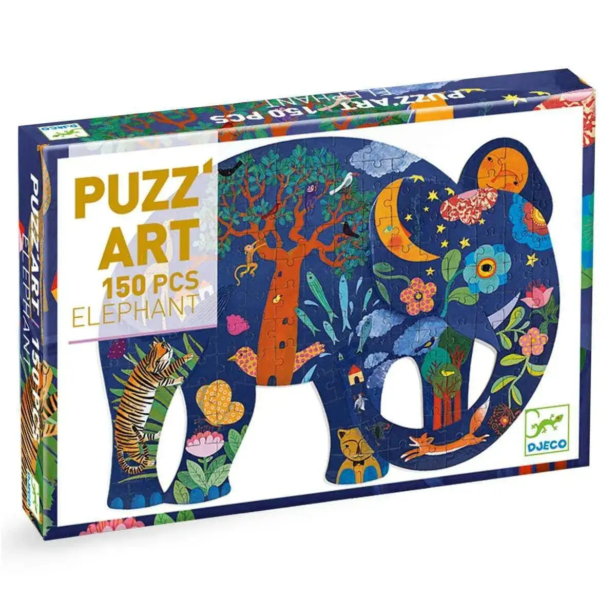 puzzle-150-teile-art-elefant-kunstundspiel-2 - kunstundspiel 