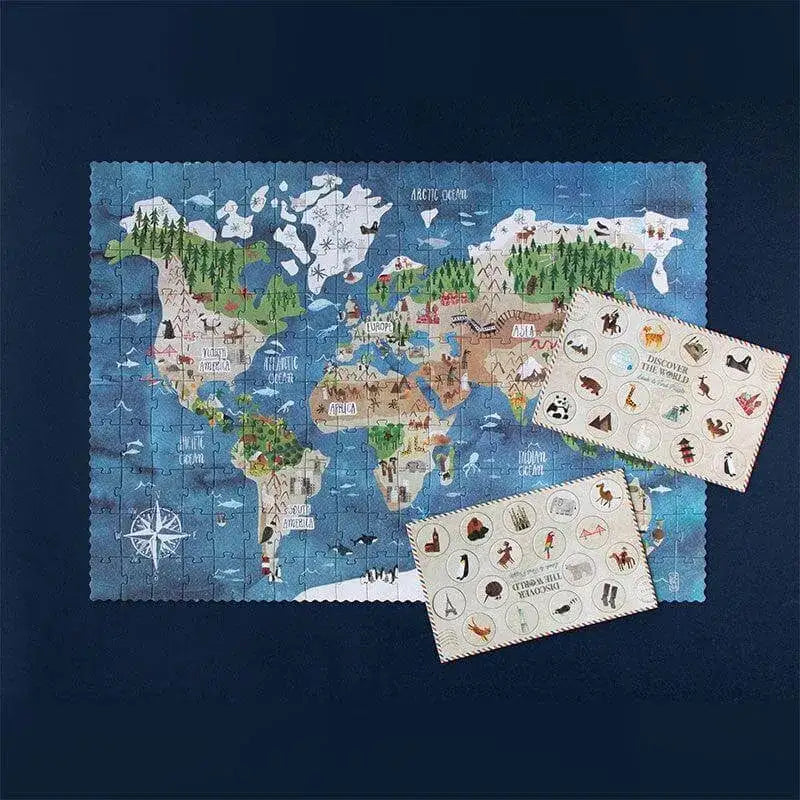 puzzle-200-teile-welt-entdecken-kunstundspiel-10 - kunstundspiel 
