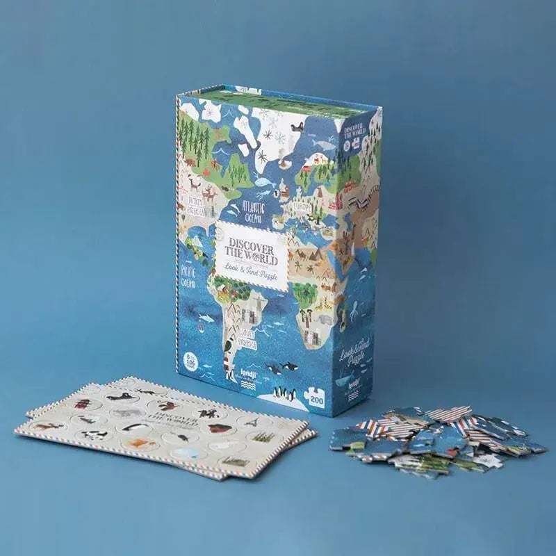puzzle-200-teile-welt-entdecken-kunstundspiel-9 - kunstundspiel 