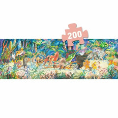 puzzle-200-teile-woods-music-band-tierblaskapelle-kunstundspiel-1 - kunstundspiel 