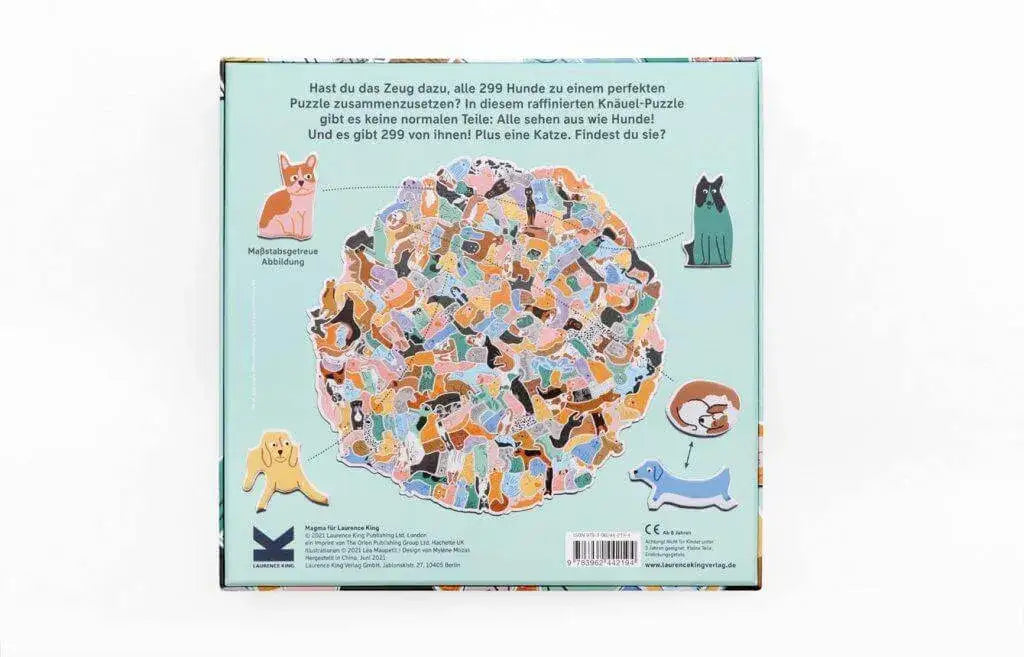 puzzle-299-hunde-and-1-katze-kunstundspiel-2 - kunstundspiel 