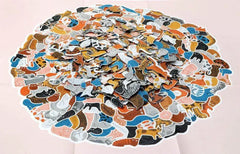 puzzle-299-katzen-and-1-hund-kunstundspiel-4 - kunstundspiel 