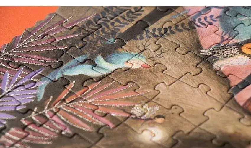 puzzle-350-teile-glitzer-einhorn-kunstundspiel-2 - kunstundspiel 