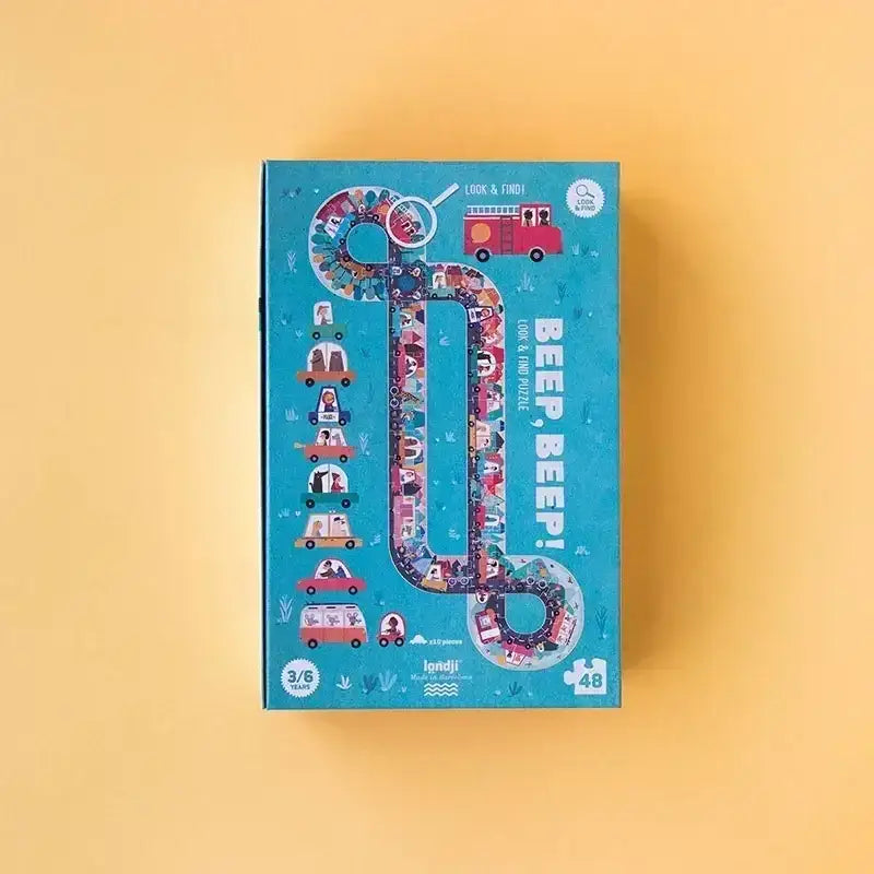 puzzle-48-teile-beep-beep-kunstundspiel-2 - kunstundspiel 
