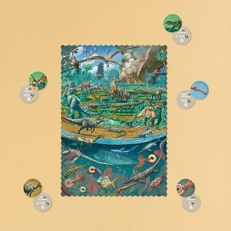 puzzle-50-teile-dino-tiny-kunstundspiel-2 - kunstundspiel 