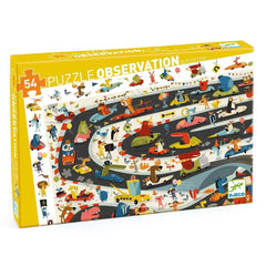 puzzle-54-teile-auto-rally-kunstundspiel-1 - kunstundspiel 