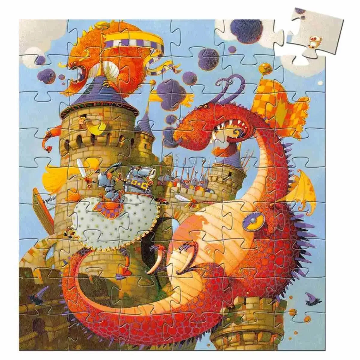 puzzle-54-teile-vaillant-und-der-drache-kunstundspiel-2 - kunstundspiel 