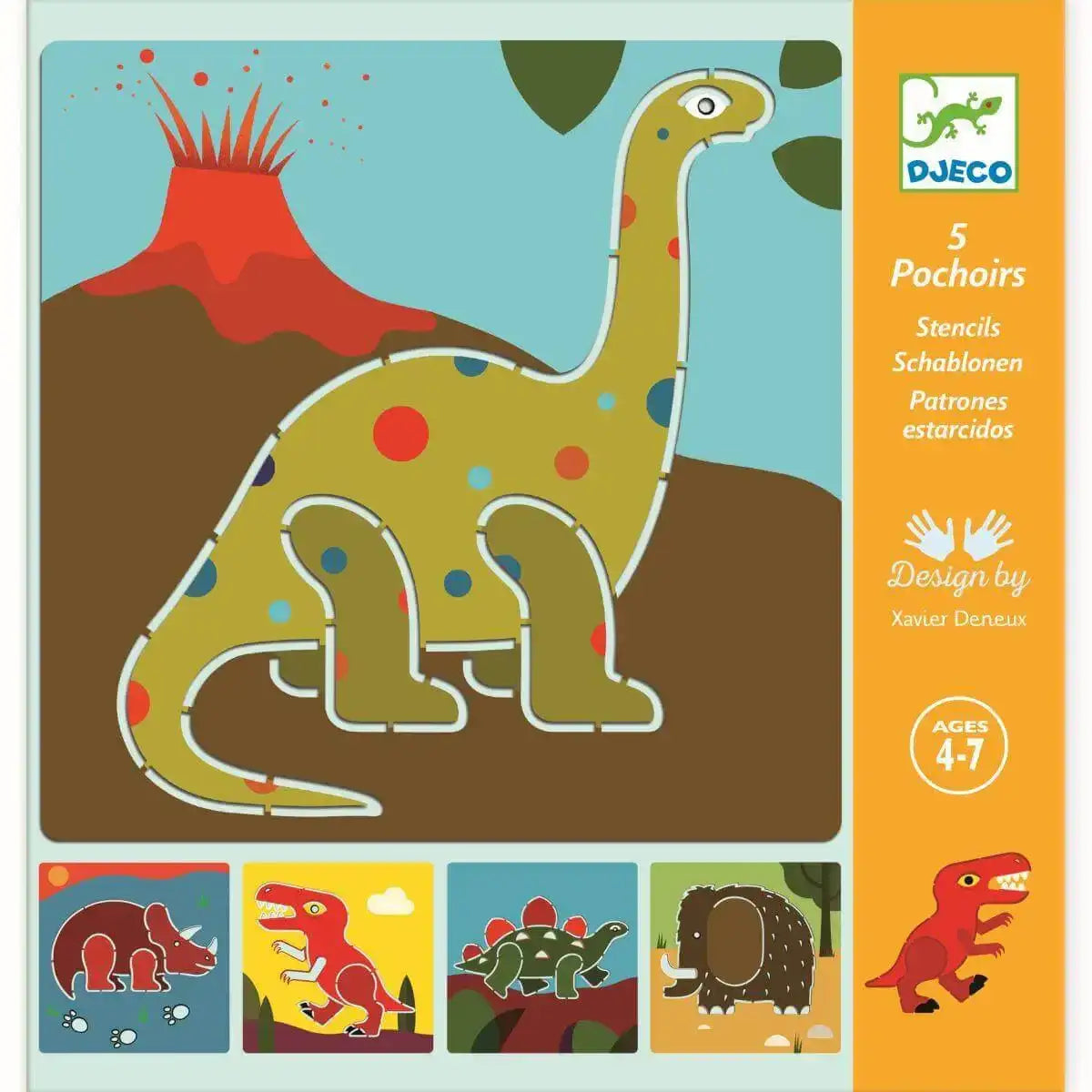 schablonen-dinosaurier-kunstundspiel-1 - kunstundspiel 
