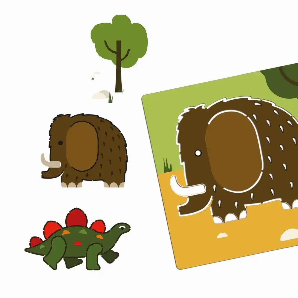 schablonen-dinosaurier-kunstundspiel-3 - kunstundspiel 