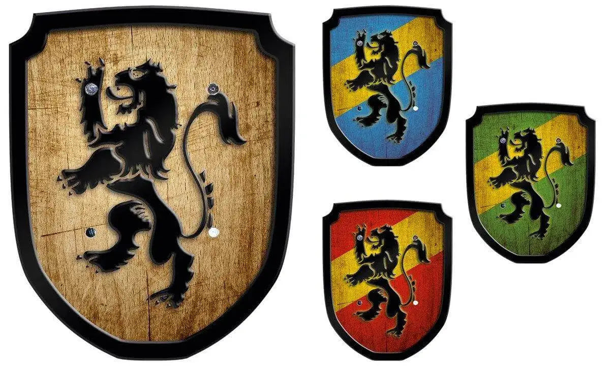 schild-lowe-blauandrot-kunstundspiel-1 - kunstundspiel 