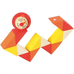 schlangenkette-holztier-lowe-kunstundspiel-1 - kunstundspiel 