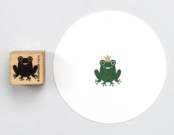 stempel-frosch-sitzend-kunstundspiel-1 - kunstundspiel 