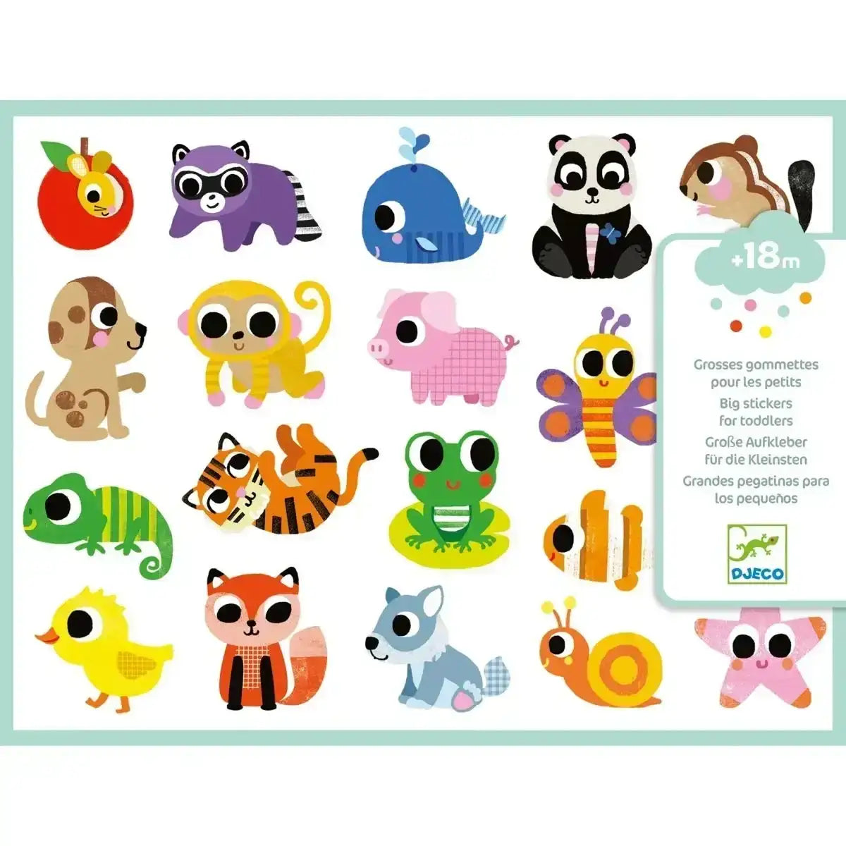 sticker-tierbabys-ab-18-monaten-120-stuck-kunstundspiel-1 - kunstundspiel 