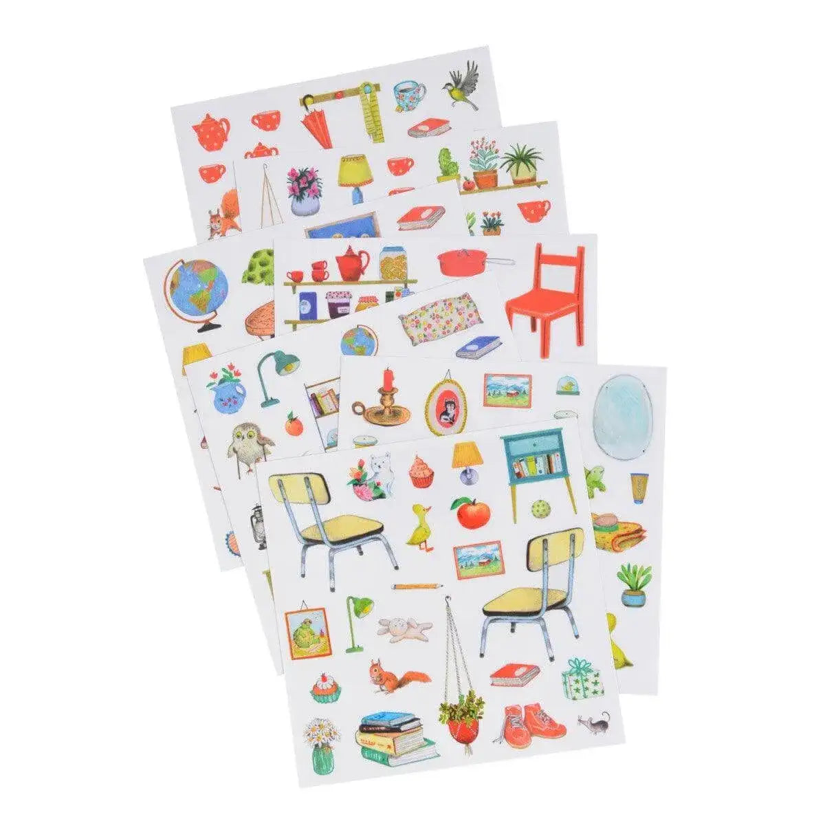 stickerheft-la-grande-familie-kunstundspiel-2 - kunstundspiel 