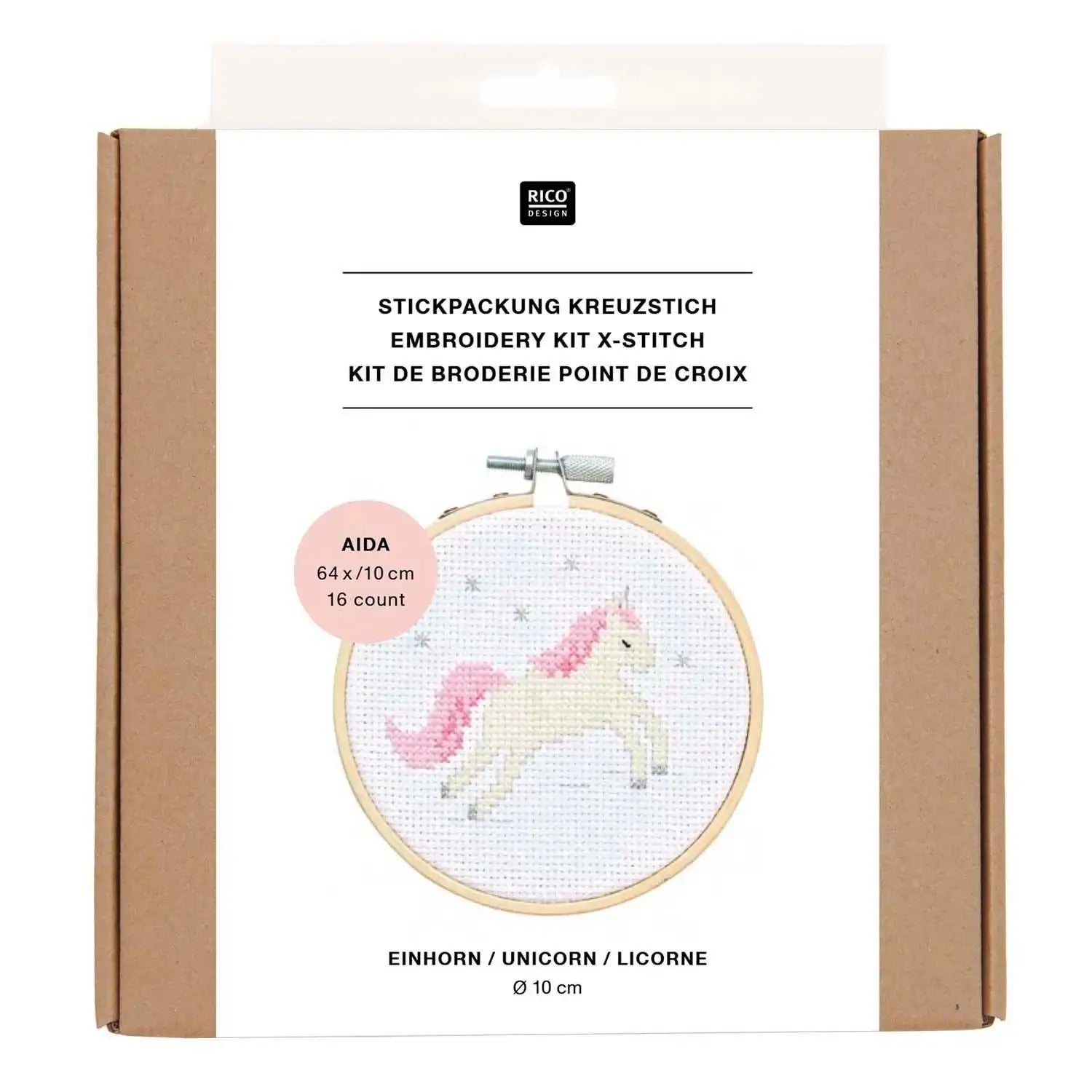 Stickpackung Einhorn Rico